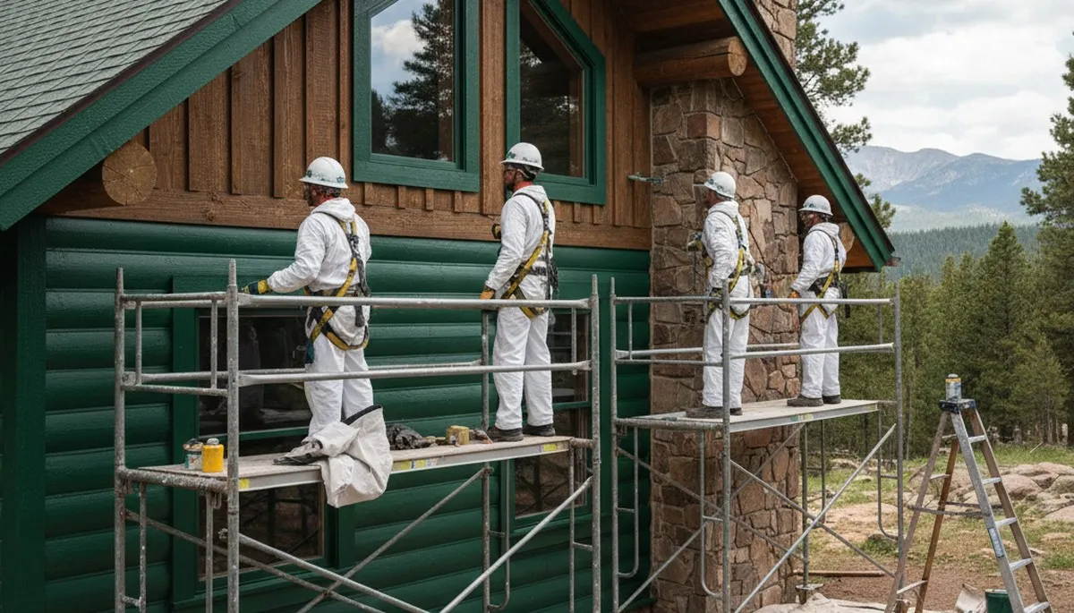 Boulder, CO painting contractors providing professional interior and exterior house painting services