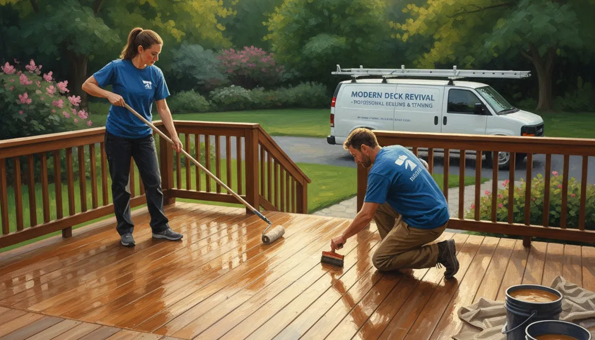 Professional deck sealing in Boulder, CO protects wood from UV and moisture damage