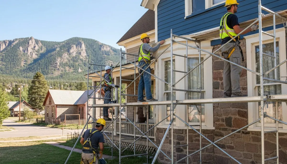 Boulder, CO painting contractor providing professional interior and exterior house painting services